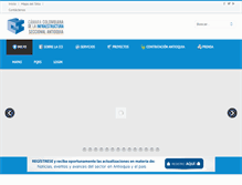 Tablet Screenshot of cciantioquia.com